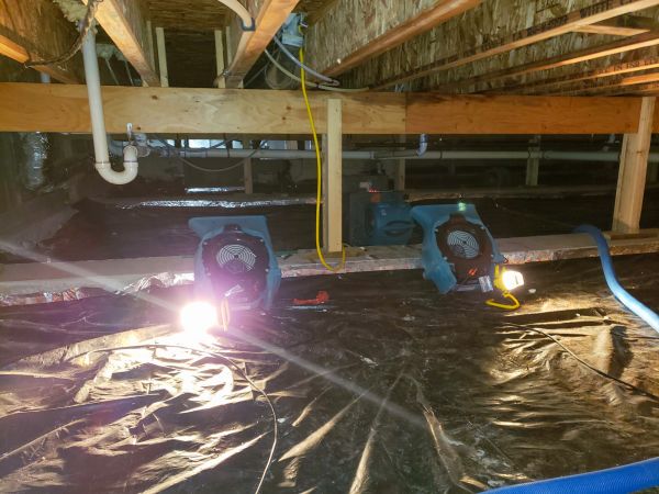 Crawlspace Water Removal in Greenfield